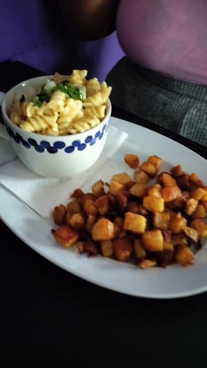 Mac and cheese at Mamalicious in Hamburg