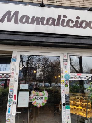 Here we are at Mamalicious in Hamburg