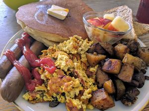 Fully loaded at Mamalicious in Hamburg