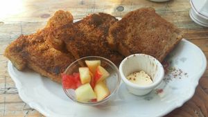 French toast at Mamalicious in Hamburg