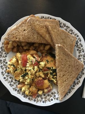 Tofu Scramble at Mamalicious in Hamburg