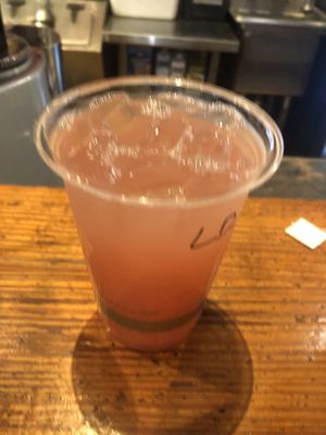 Lemonade du jour  at The Sentient Bean in Savannah