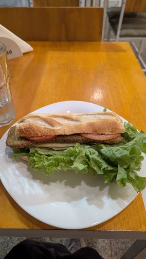 Un sándwich de milanesa de seitán at RELICIOSO in Buenos Aires