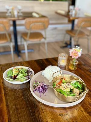 Ginger tofu stir fry! Amazing!  at Machim House of Thai Food in Hanover