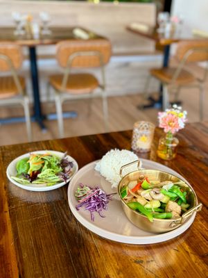 Tofu ginger dish at Machim House of Thai Food in Hanover