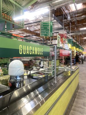 Guacamole Station (As Soon As You Walk In) 🫶🏽😛🥑💕  at Vallarta Supermarkets in Modesto