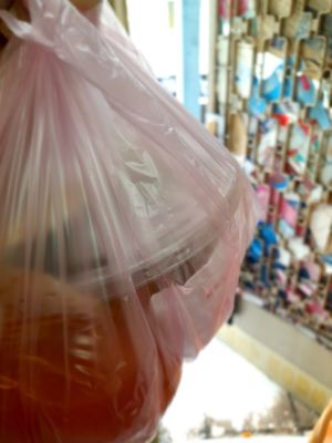 My take away packaging at Song Liên in Ho Chi Minh City