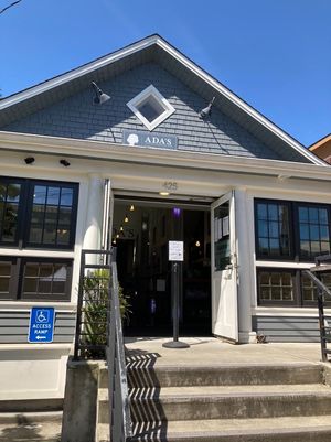 Entrance  at Ada's Technical Books and Cafe in Seattle