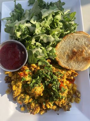 Tofu scramble  at Ada's Technical Books and Cafe in Seattle