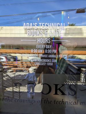  at Ada's Technical Books and Cafe in Seattle