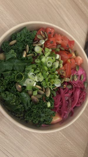 Quinoa and chickpea bowl  at Vegetalist in Balaclava