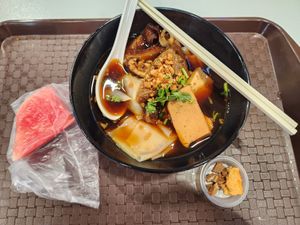 Kway chap at Jing Xin Vegetarian in Central Singapore