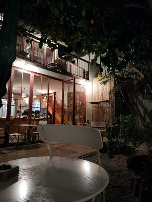 The beautiful garden at Rest in Kyrenia