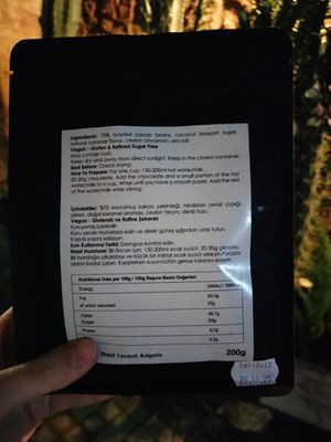 Clearly labelled as vegan. All of the specialty cocoas are vegan here. at Rest in Kyrenia