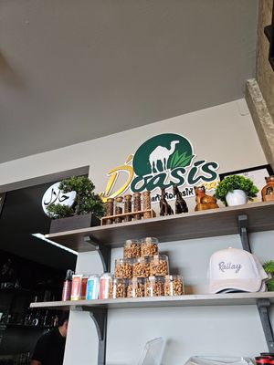 souvenirs for sale at D'oasis Cafe' at Railay Beach in Krabi