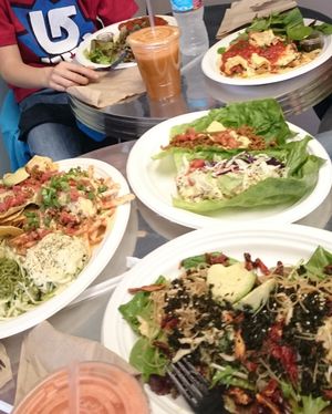 vegan food at Simply Pure in Las Vegas