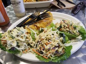 Chicken lettuce wraps at Simply Pure in Las Vegas