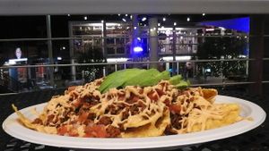 The vegan nachos at Simply Pure, Las Vegas at Simply Pure in Las Vegas