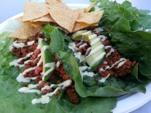 raw tacos, but not all raw at Simply Pure in Las Vegas