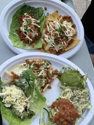 Sampler plate #3 at Simply Pure in Las Vegas