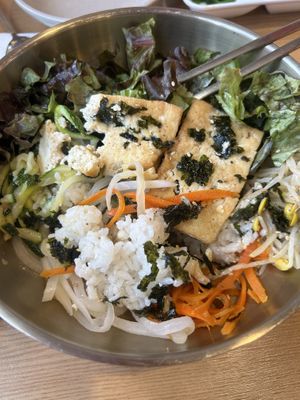 VeganBibimbap  at Myeongdong Joomak - 명동주막 in Seoul