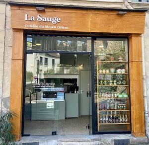 devanture at La Sauge in Gentilly