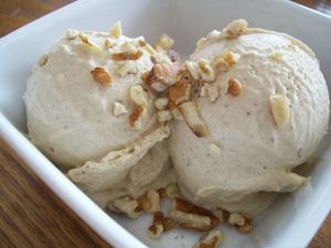 Thai Coconut icecream at Raw Chef Renee - The Traveling Carrot Food Truck in Katy