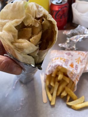 Durum  at Doner Kebab Show  in Barcelona