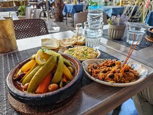 Tajine vegetables   at Malah Café & Restaurant in Marrakech