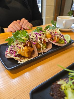 Cauliflower tacos at Southside Century in Napa