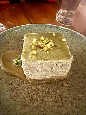 Lime cheesecake   at Kin Restaurant in London