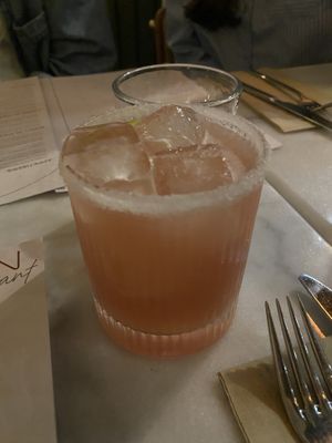 Pomegranate Margaritaa  at Kin Restaurant in London