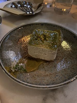 Avocado Lime Cheesecakee  at Kin Restaurant in London