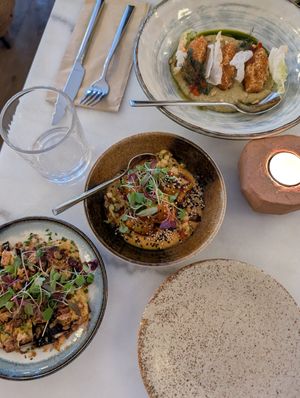 Small plates at Kin Restaurant in London
