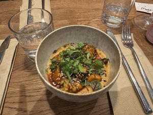 Sticky tofu   at Kin Restaurant in London
