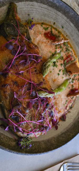 Aubergine at Kin Restaurant in London