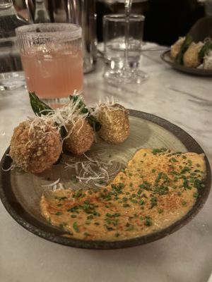 Truffle Arancini - really good  at Kin Restaurant in London