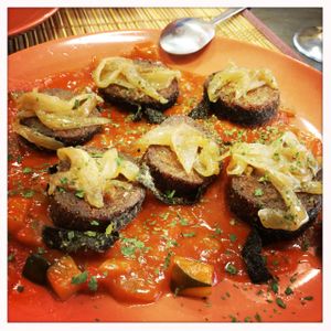 Traditional Spanish Dish at Bar Trasmiera in Santander