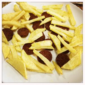 Traditional Spanish Dish at Bar Trasmiera in Santander