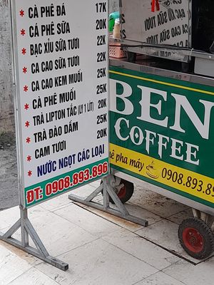 They sell coffee. No plant based milks yet at Bánh Mì Chay Vĩnh Vien in Ho Chi Minh City