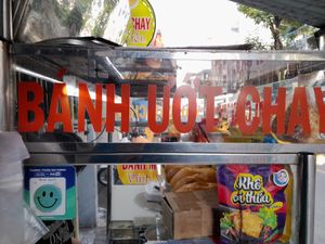 The stall at Bánh Mì Chay Vĩnh Vien in Ho Chi Minh City