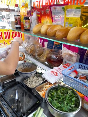 Bánh Mi at Bánh Mì Chay Vĩnh Vien in Ho Chi Minh City