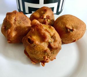Batata vada  at Banarasi Chaat & Kulfi Wala in Dubai