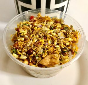 Bhel puri at Banarasi Chaat & Kulfi Wala in Dubai