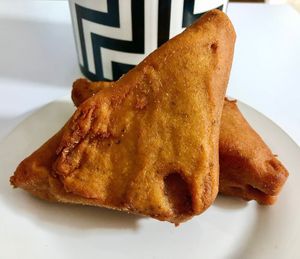 Bread pakora at Banarasi Chaat & Kulfi Wala in Dubai