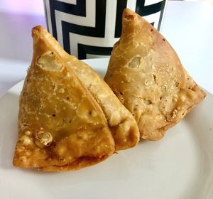 Samosas  at Banarasi Chaat & Kulfi Wala in Dubai
