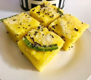 Dhokla  at Banarasi Chaat & Kulfi Wala in Dubai