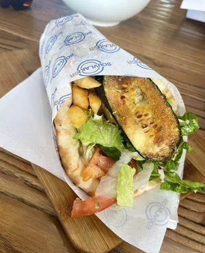 Vegan Souvlaki  at Souvlaki GR in Pakenham
