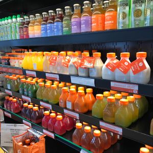 juices  at Organic Avenue - Soho in New York City