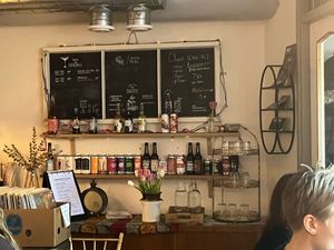 Inside at Cafe Saurahuone in Helsinki